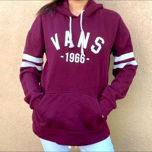 VANS Burgundy Hoodie